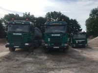 Sattelzug und 3-Achser von Scania, 7,5 to LKW von MAN